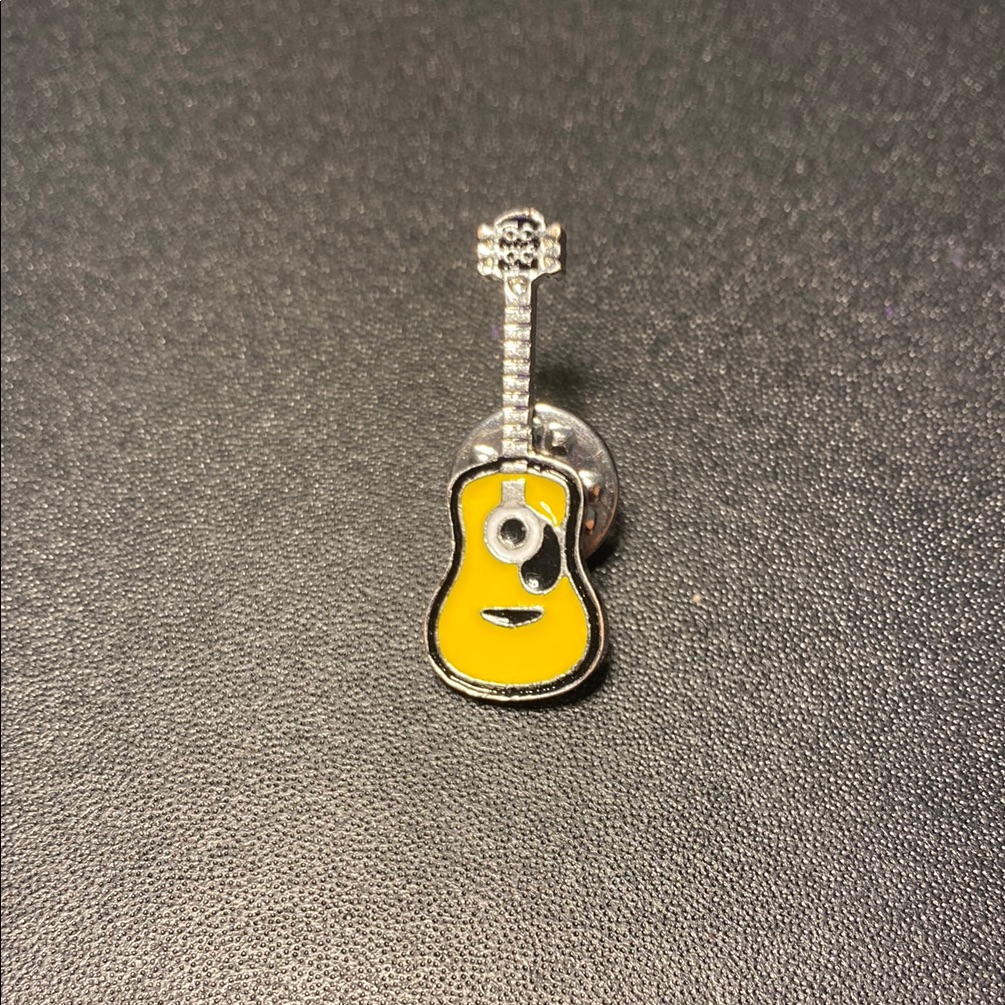 Acoustic Guitar Pin Enamel New